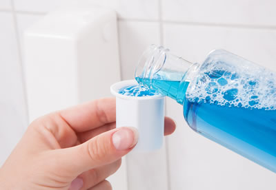 Using mouthwash with a Waterpik™ water flosser