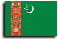 Turkmenistan flag