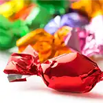 Colorful wrapped candy
