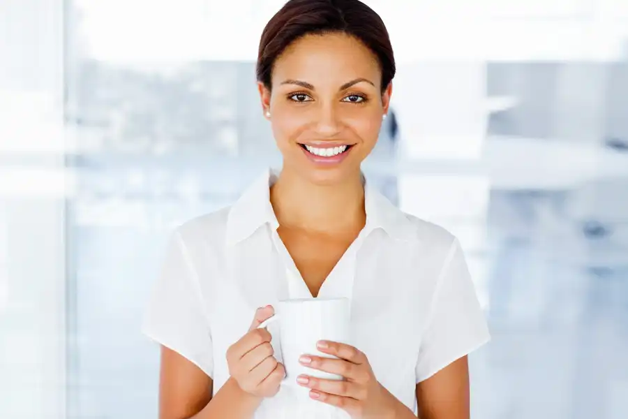 White teeth stain removal