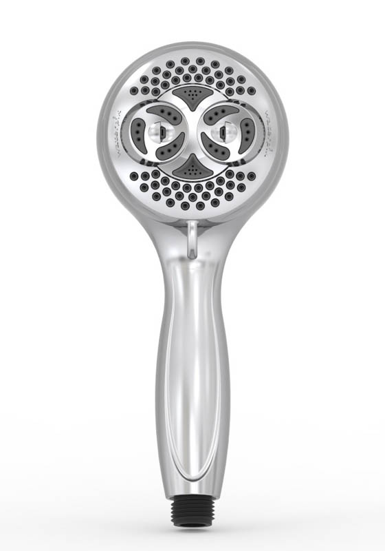 Chrome PowerSpray+™ Twin Turbo™ Shower Head (DSL653)