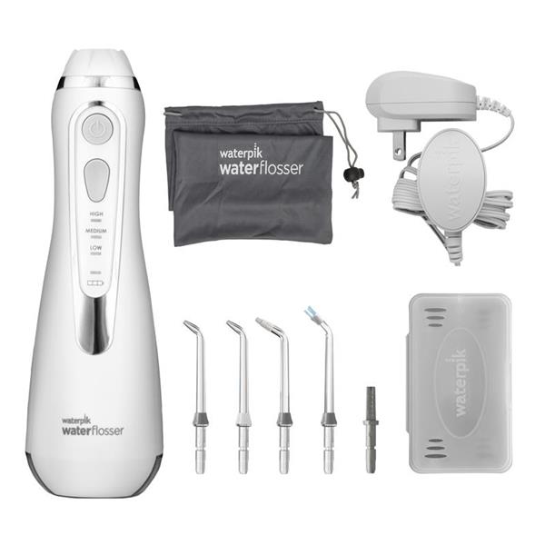 Water Flosser & Tip Accessories - WP-560 White Cordless Advanced Water Flosser