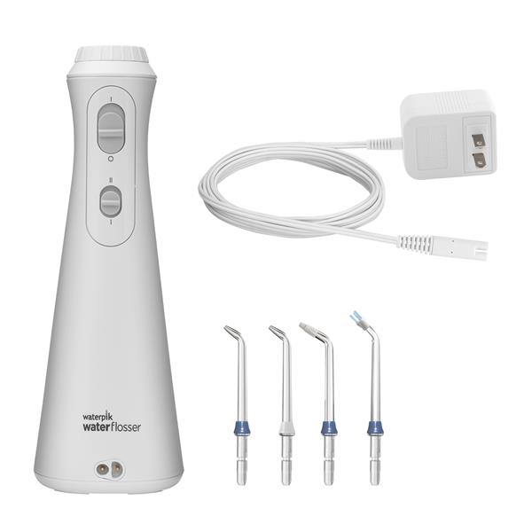 White Waterpik® Cordless Plus Water Flosser WP450