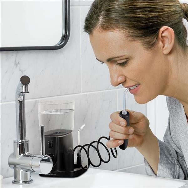 Using WP-320 Black Nano Plus Water Flosser