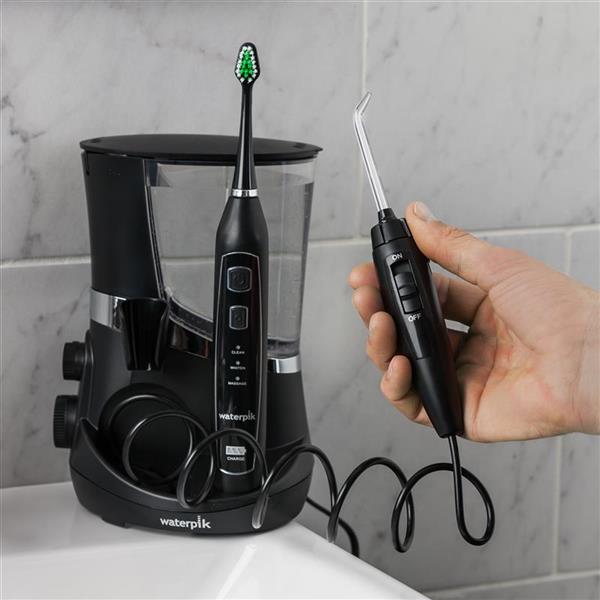 Waterpik® Complete Care 5.0 Black Flosser Toothbrush