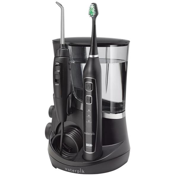 Waterpik Complete Care 5.0 - Black & Chrome Water Flosser Toothbrush