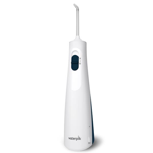 White Cordless 1200 handheld water flosser.