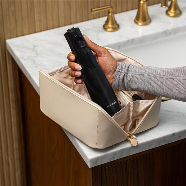 Black Cordless Enhance 3000 WF-21 Water Flosser in Travel Bag