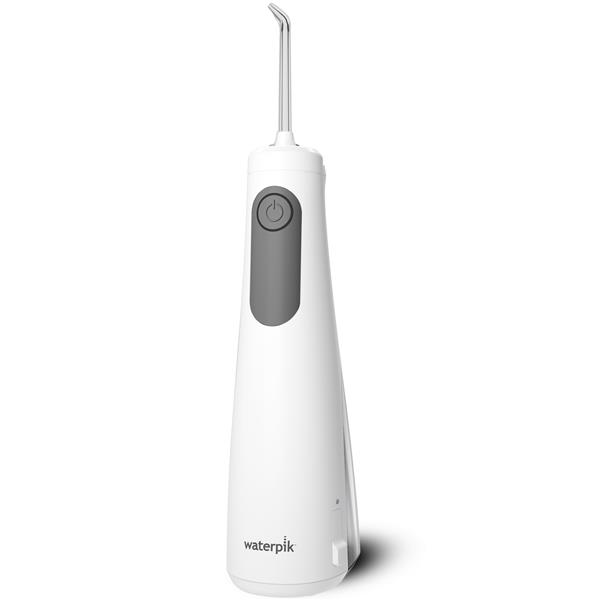 White Cordless Enhance 3200 handheld water flosser.