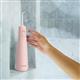Pink Cordless Pulse 3100 Water Flosser WF-20CD014 in Shower