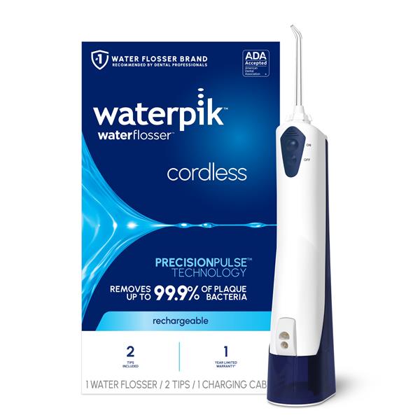 Waterpik™ White Cordless Water Flosser WP-360 with Packaging
