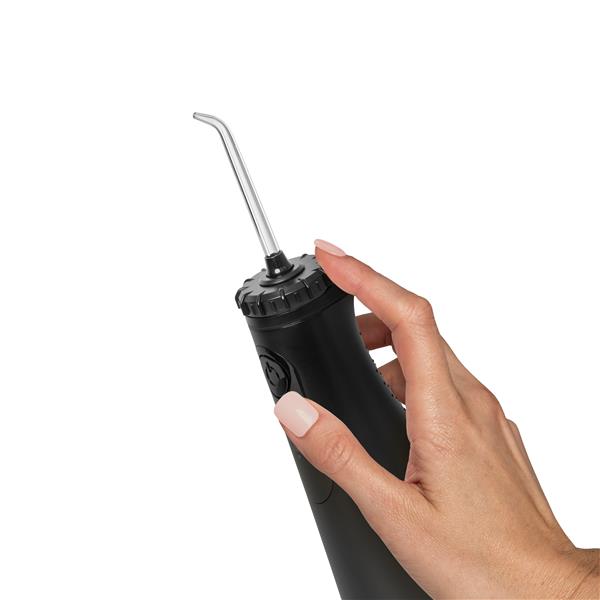 EASYSPIN 360-degree rotating flossing tip - Black Cordless Plus 5000 Water Flosser WF-26