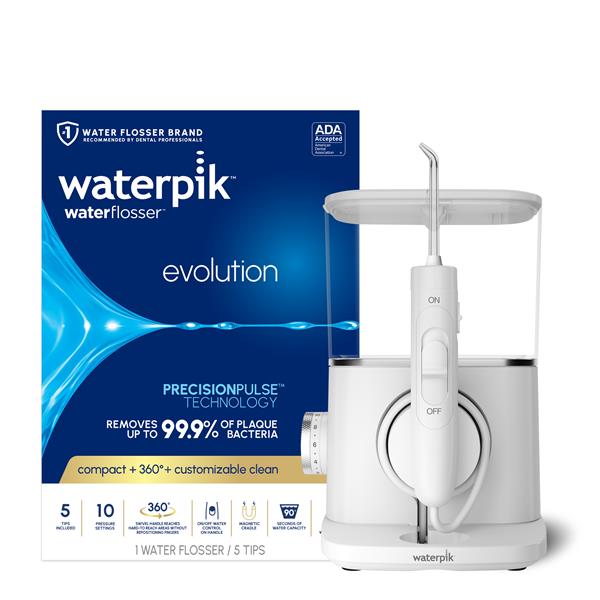 Waterpik™ White Evolution Water Flosser WF-33 with Packaging