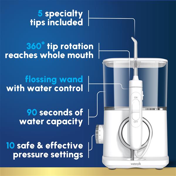 Features & Dimensions Waterpik Evolution Water Flosser WF-33