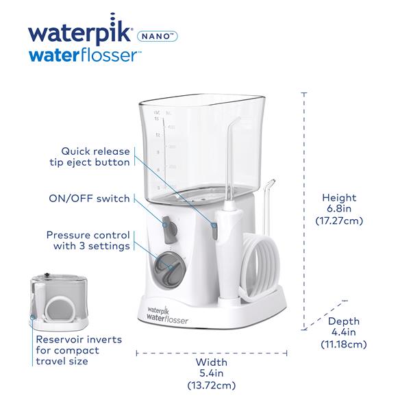 Waterpik Nano Water Flosser WP-310