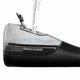 Filling the water reservoir of the Black Cordless Enhance 3200 handheld water flosser.