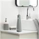 Gray Cordless Revive Water Flosser WF-03 in Bathroom