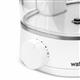 Pressure control dial of the white ION countertop water flosser.