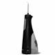 Sideview of the Black Cordless Enhance 3200 handheld water flosser.