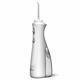 Sideview- WF-13 White Cordless Pearl Water Flosser, Handle, & Tip