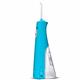 Sideview of the cyan Cordless Pulse 3100 handheld water flosser.