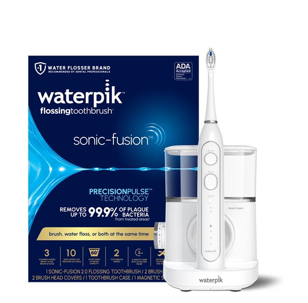  Waterpik™ White Sonic-Fusion™ SF-04 with Packaging