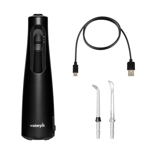 Water Flosser & Tip Accessories - WF-21 Black Cordless Enhance 3000 Water Flosser