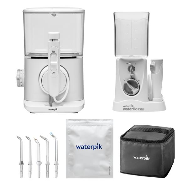 Tips & Accessories - White Evolution WF-07 and Nano WP-310 Water Flosser Combo