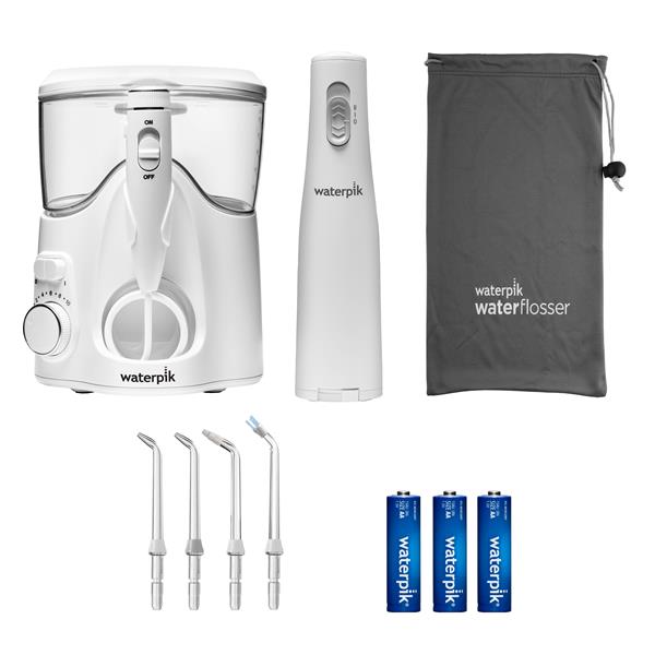 Water Flossers & Tip Accessories - WF-150 White Ultra Pus and WF-21 White Cordless Express Combo