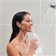 Using White Cordless Advanced Water Flosser WP-580 in Shower
