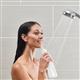 Using White Cordless Express Water Flosser WF-02 in Shower