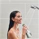 Using Green Cordless Revive Water Flosser WF-03 in Shower