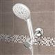 QMP-863ME Secure Magnetic Hand Held Shower Head Mounted on Shower Wall