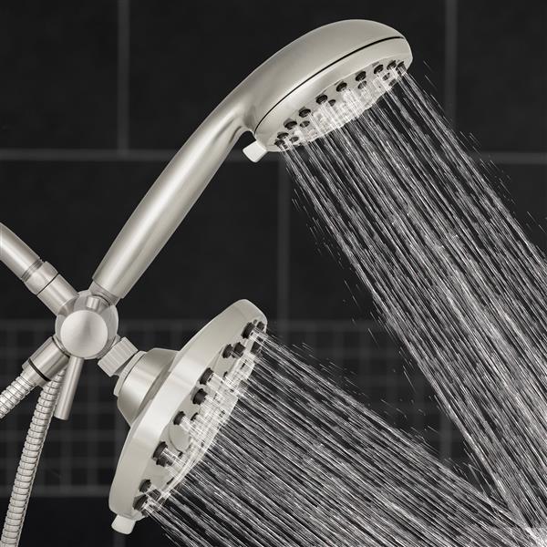 SRYCN-639E-YCN-969ME Dual Shower Heads Spraying Water