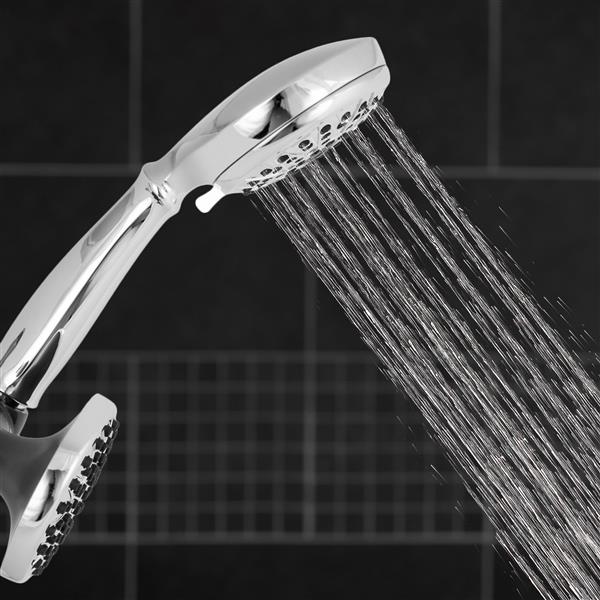 VIC-133-853 Dual - Hand Held Shower Head Spraying Water