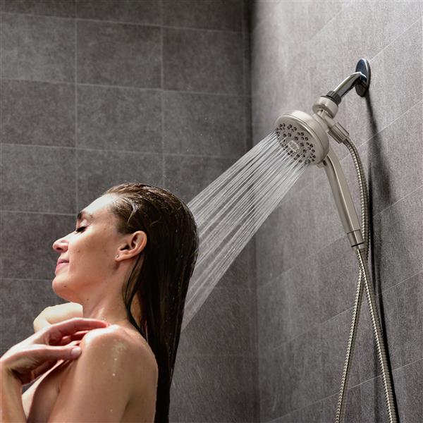Using the XDL-769ME Hand Held Shower Head in Low Position