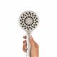 Brushed Nickel XPB-139E-769ME Dual Shower Head in Hand