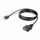 Black magnetic USB-A charging cable for Cordless Select water flosser WF-10