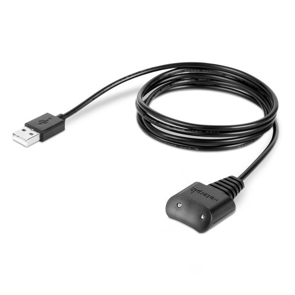 Black magnetic USB-A charging cable for Cordless Select water flosser WF-10
