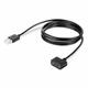 Black magnetic USB-A charging cable for ION water flossers WF-11/12