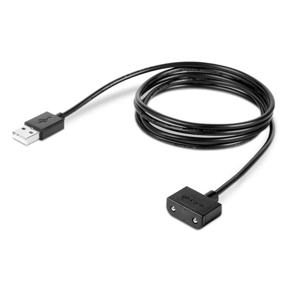 Black magnetic USB-A charging cable for ION water flossers WF-11/12